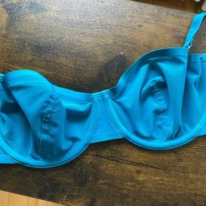 CUUP balconette bra 30E in turquoise (blue green)